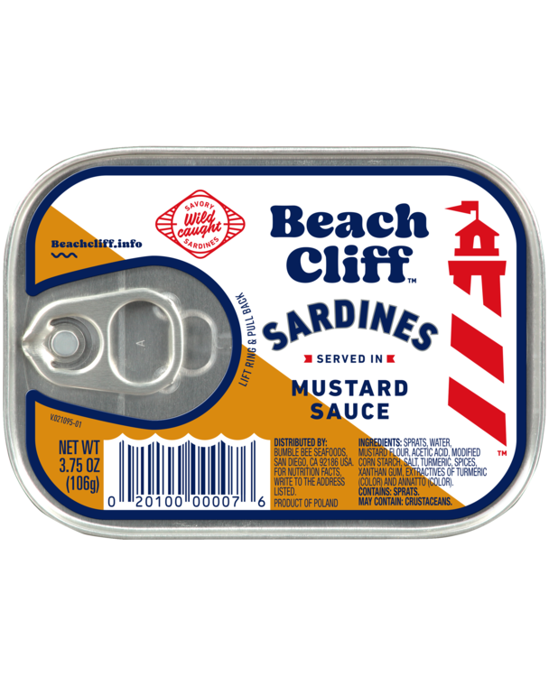 Beach Cliff® Sardines In Mustard Sauce