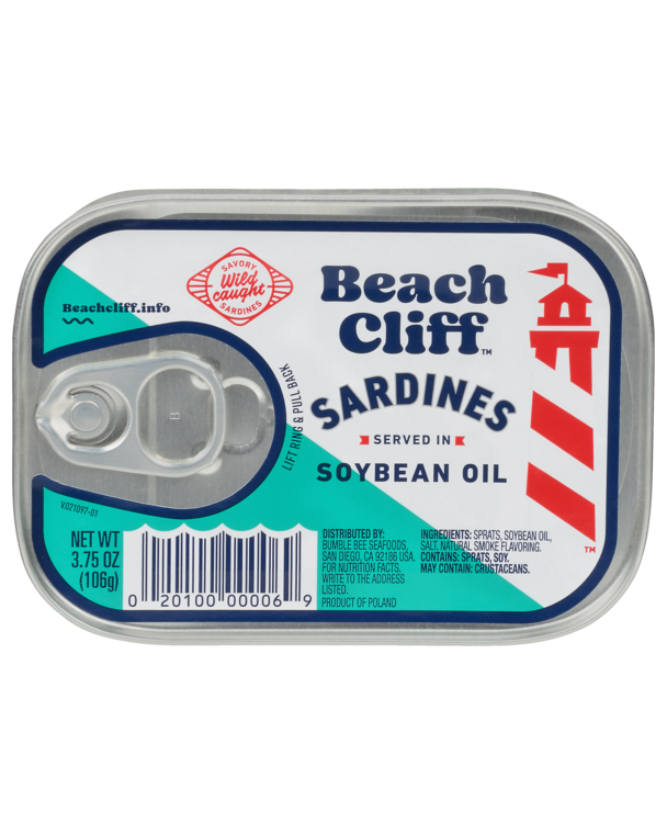 Beach Cliff® Sardines in Soybean Oil