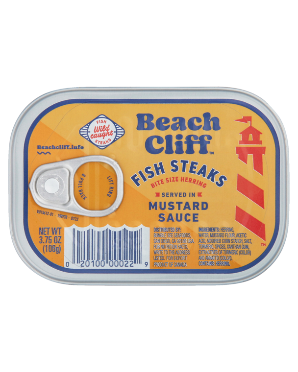 Beach Cliff® Fish Steaks In Mustard Sauce